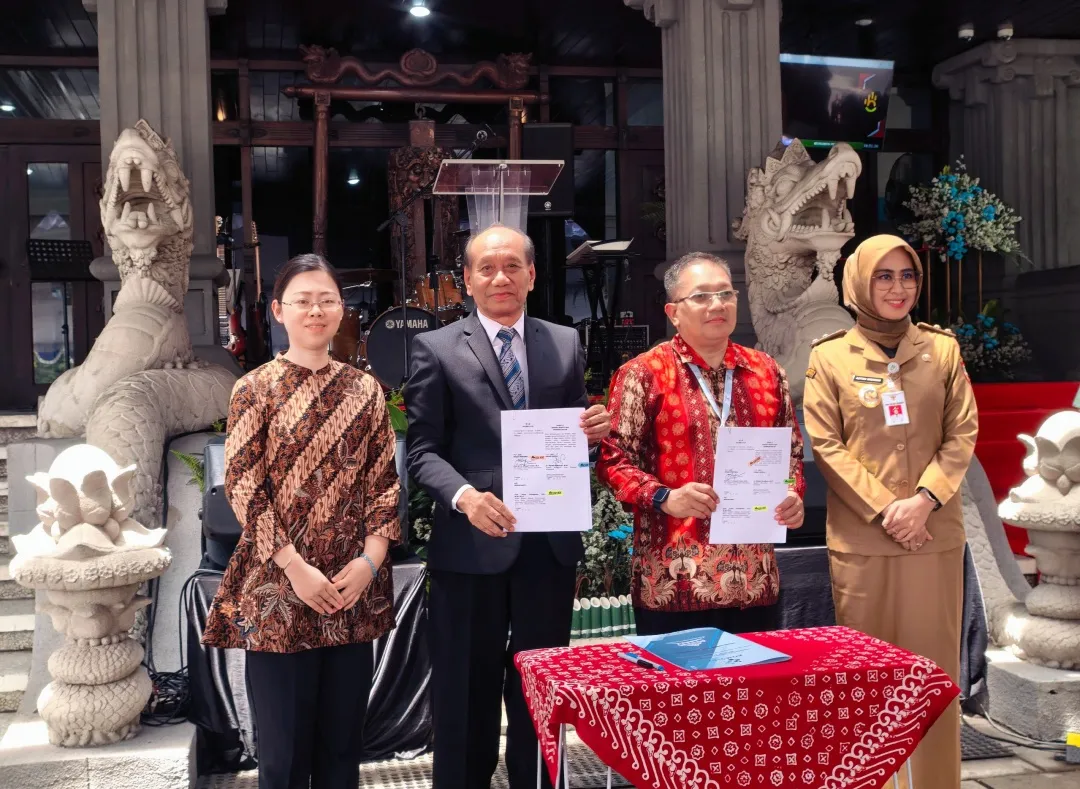 印度尼西亚三一一大学孔子学院与印度尼西亚国家新闻博物馆联合举办合作签约仪式暨“中文+职业技能”公益项目启动会1 图片